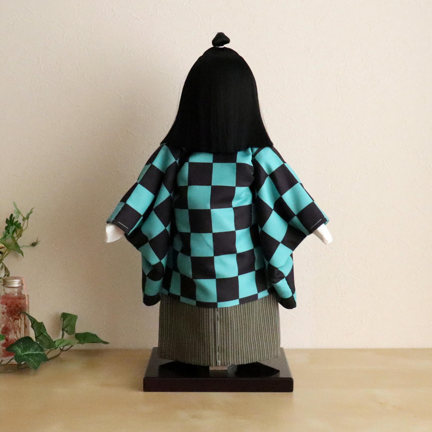 Amazon | 【ひな人形】【市松人形】10号市松人形：正絹手刺繍手