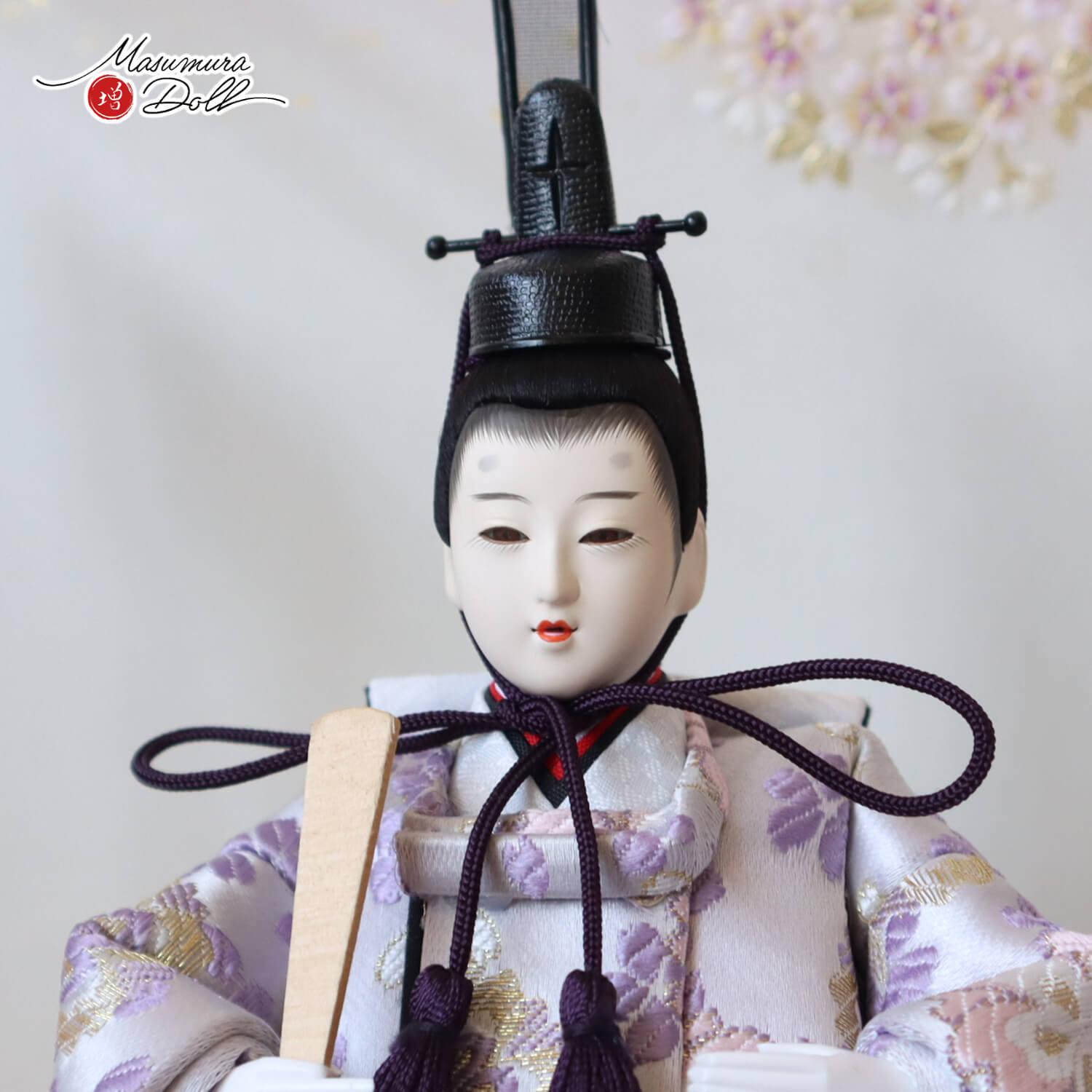 【展示品限り】雛人形　ケース飾り　※閉店セール　K7 雛人形 ひな人形 K107 コンパクト オルゴール付き 人形の佳月 雛人形