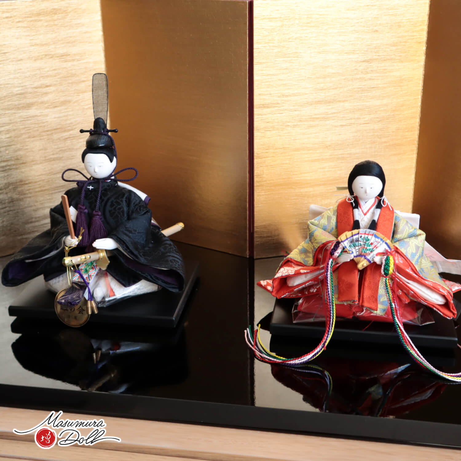 雛人形 次郎左衛門雛 コンパクト モダン おしゃれ インテリア ひな人形