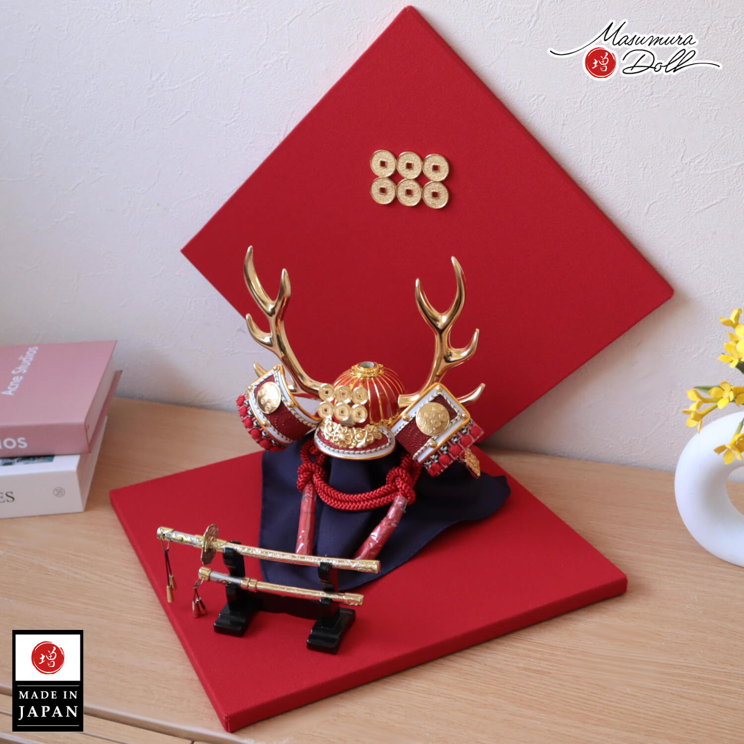 五月人形 コンパクト おしゃれ インテリア 兜飾り 5月人形 端午の節句