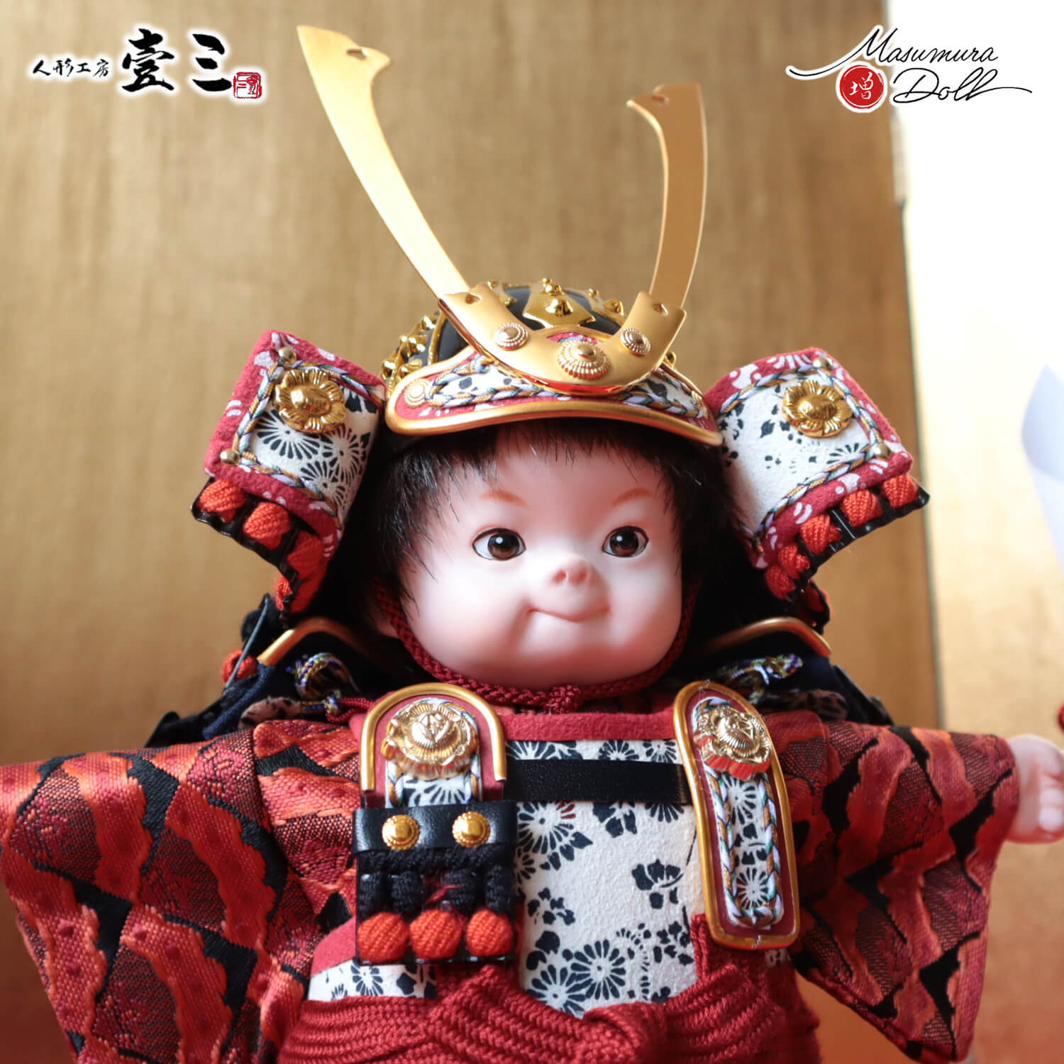 五月人形 子供大将 コンパクト かっこいい かわいい 壱三 壹三（いち