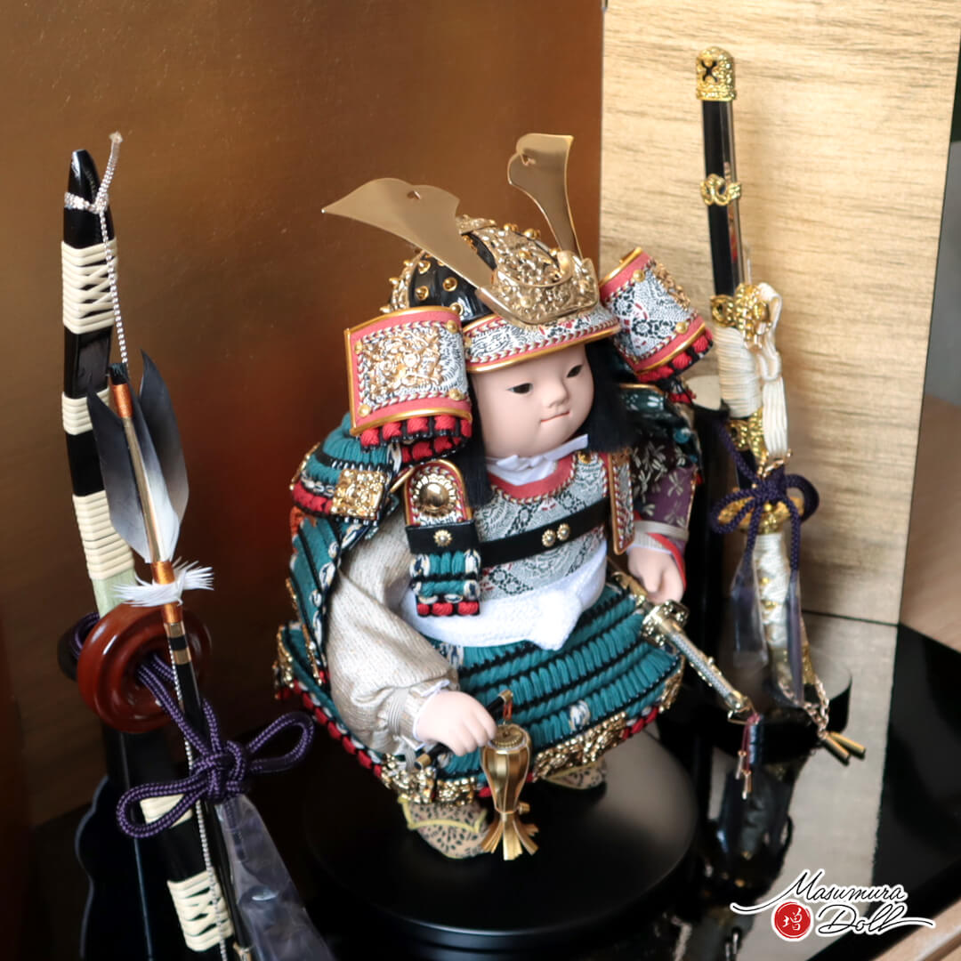 五月人形 コンパクト おしゃれ かっこいい モダン インテリア 幸一光