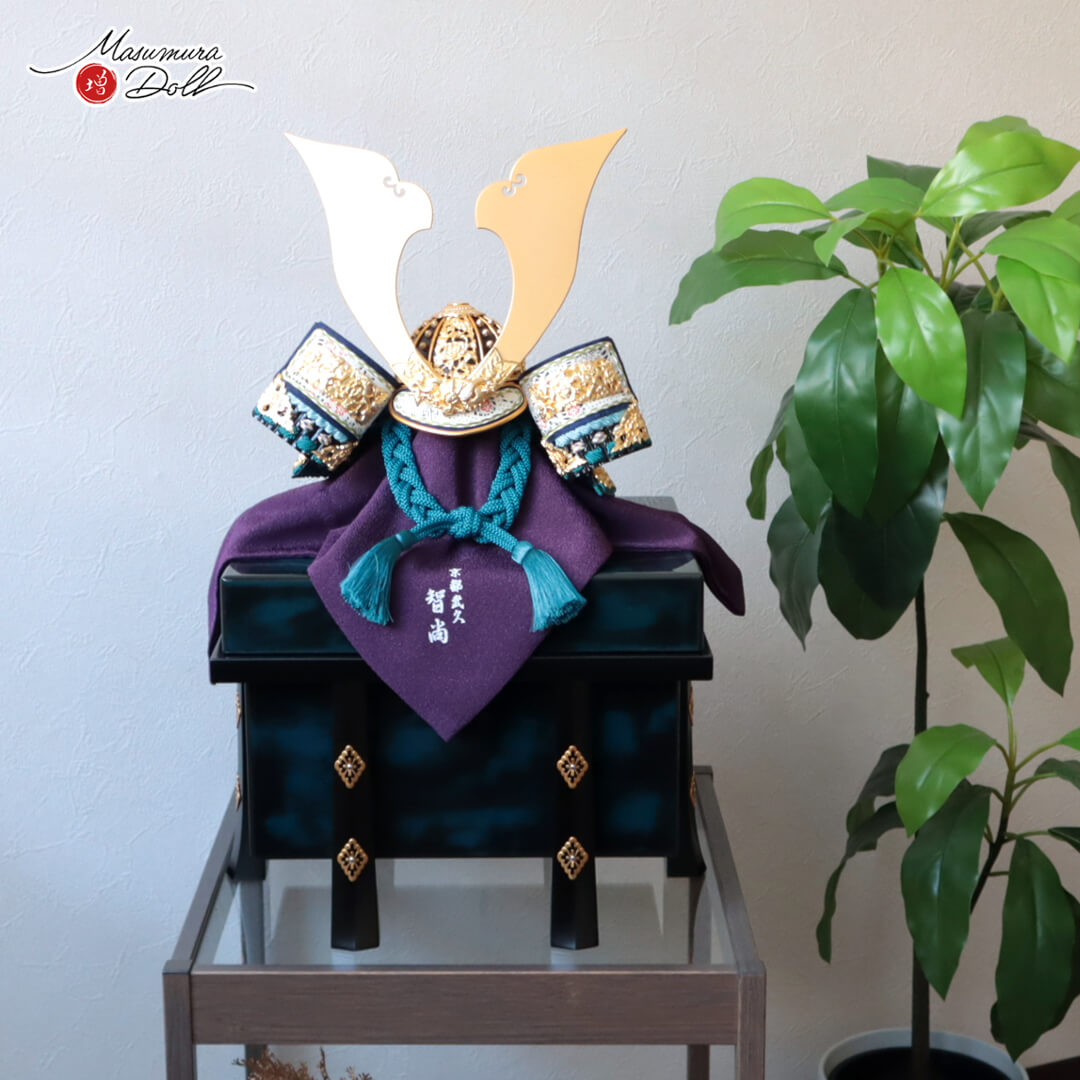 五月人形 コンパクト おしゃれ 最高級 京製 兜飾り 5月人形 端午の節句