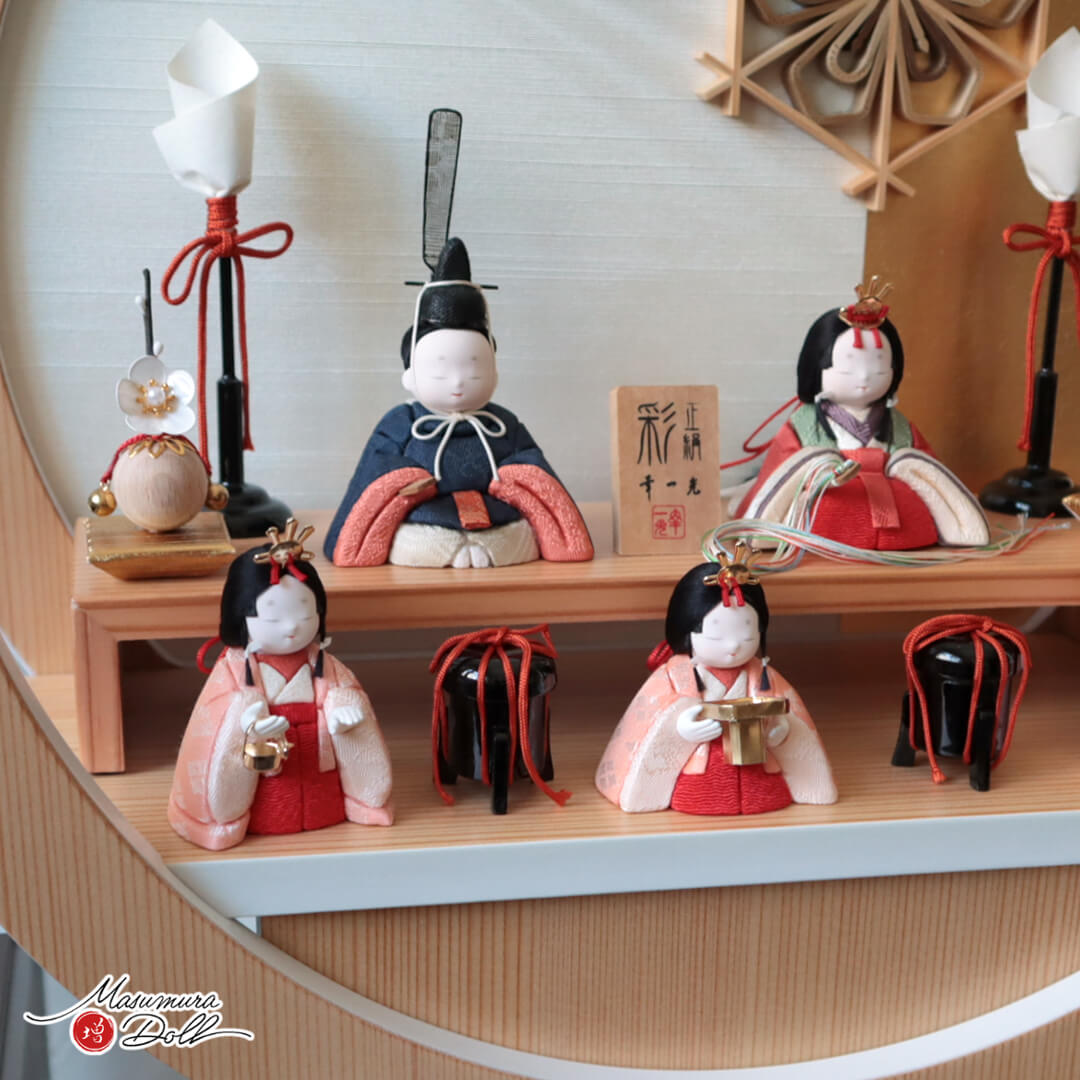 雛人形 コンパクト モダン おしゃれ インテリア ひな人形 おひなさま