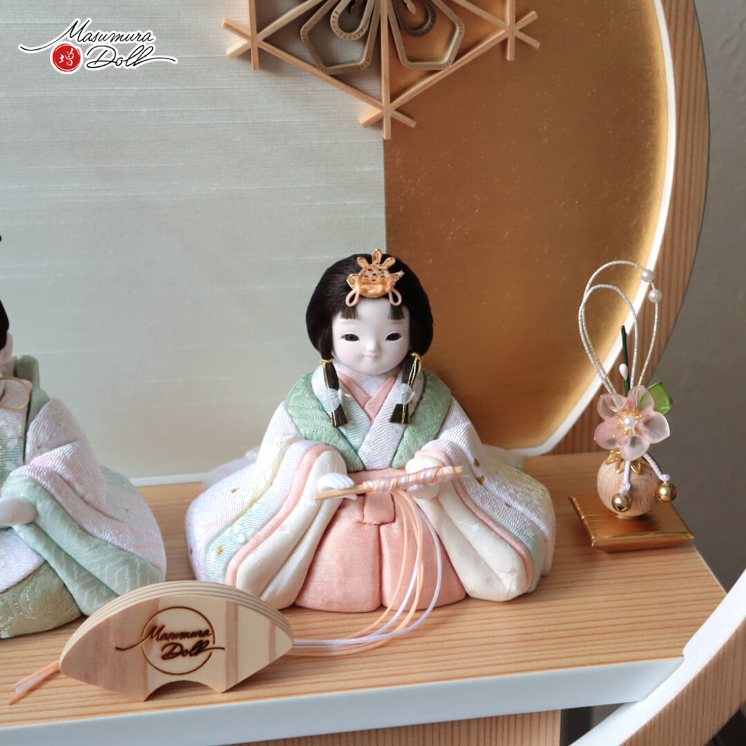 ひな人形 雛人形 雛人形（ひな人形）「月祈乃」｜田村芙紗彦 親王飾り｜おしゃれで豪華