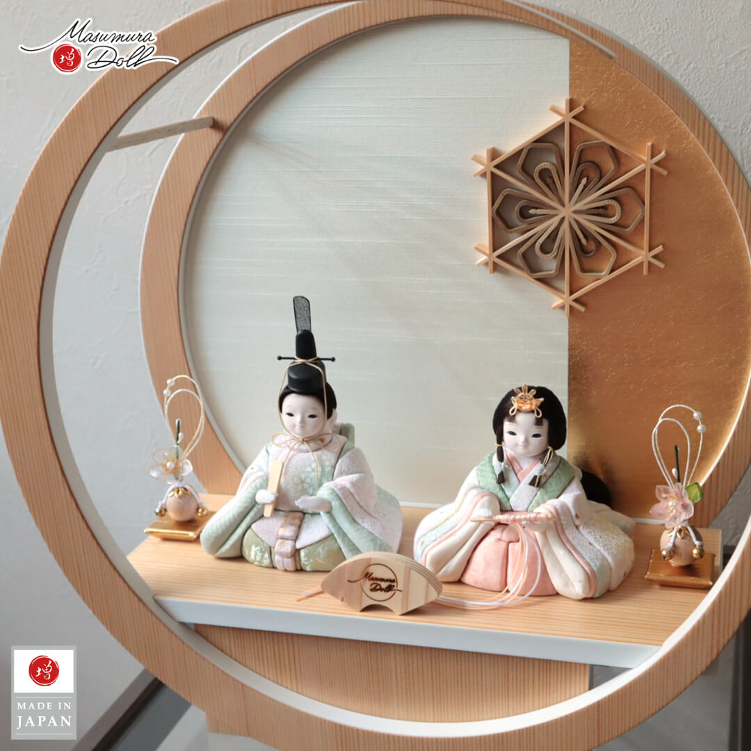 雛人形 コンパクト モダン おしゃれ インテリア ひな人形 おひなさま