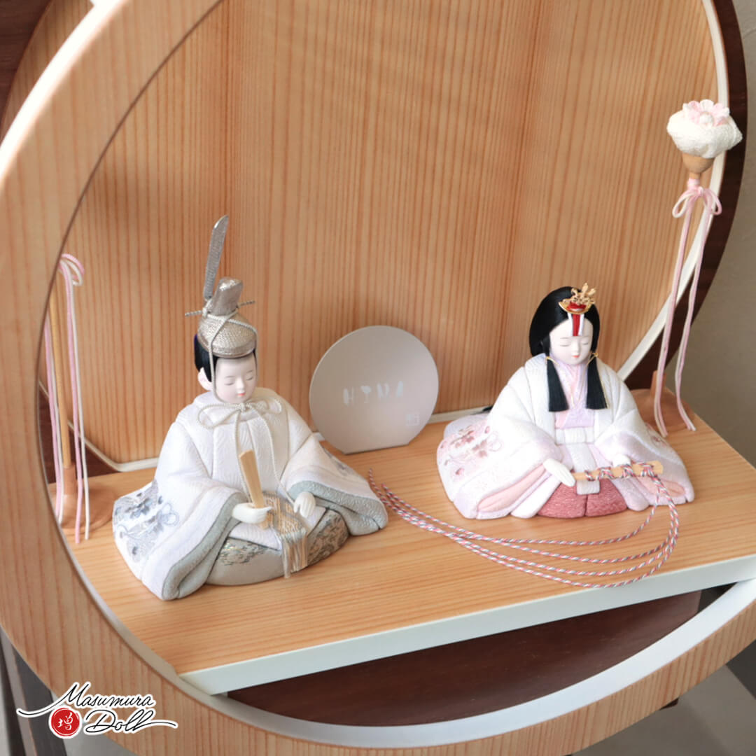 雛人形 コンパクト モダン おしゃれ インテリア ひな人形 おひなさま