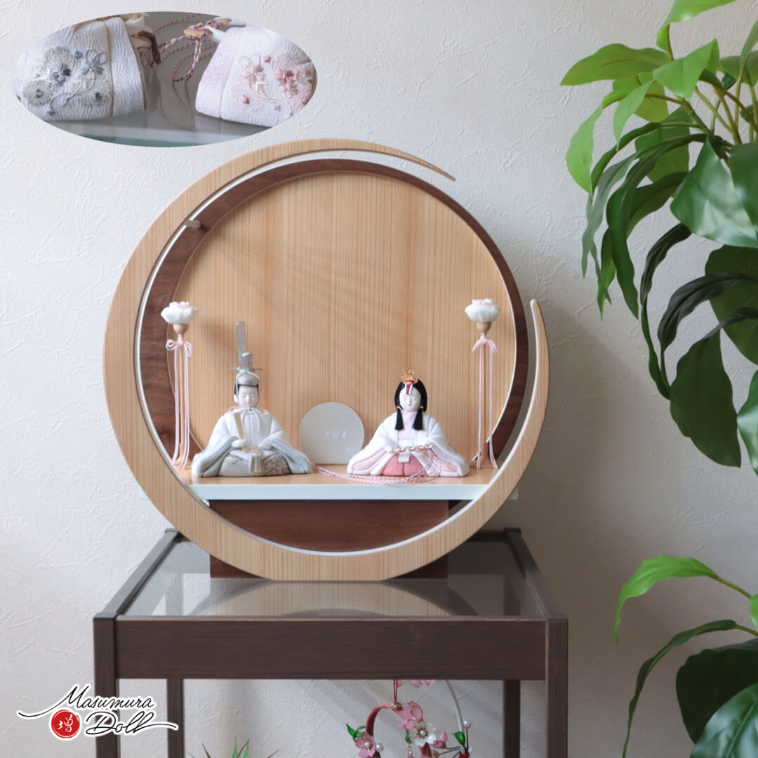 雛人形 コンパクト モダン おしゃれ インテリア ひな人形 おひなさま