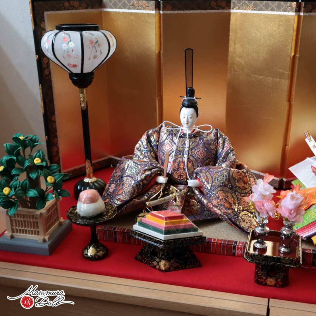 日本伝統工芸士　大橋弌峰作　有職京雛　弌峰七番　希少　通産大臣認定伝統工芸士 日本伝統工芸士 大橋弌峰作 有職京雛 弌峰七番 希少 通産大臣認定伝統