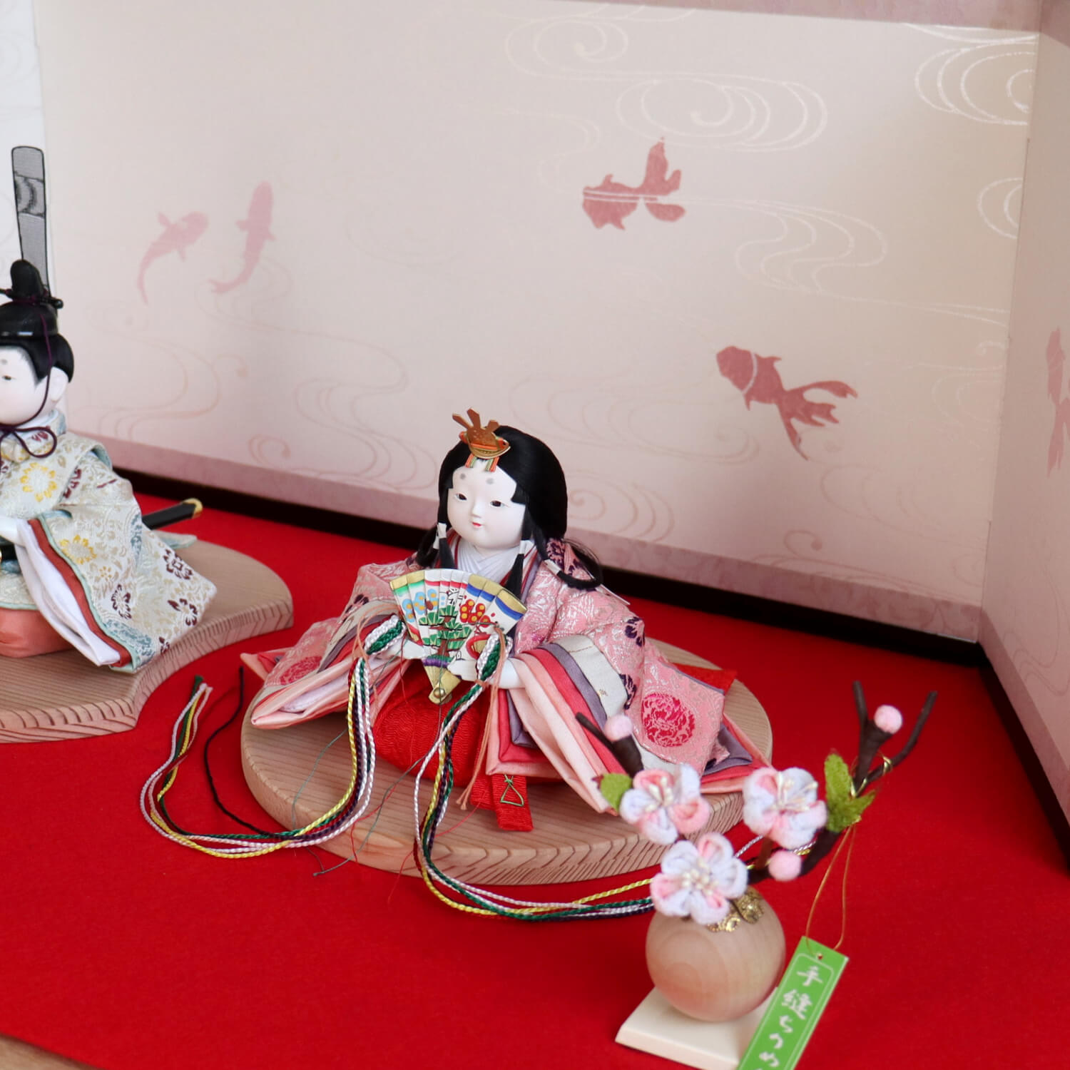 雛飾り 桜橘 - 雛人形・ひな祭り