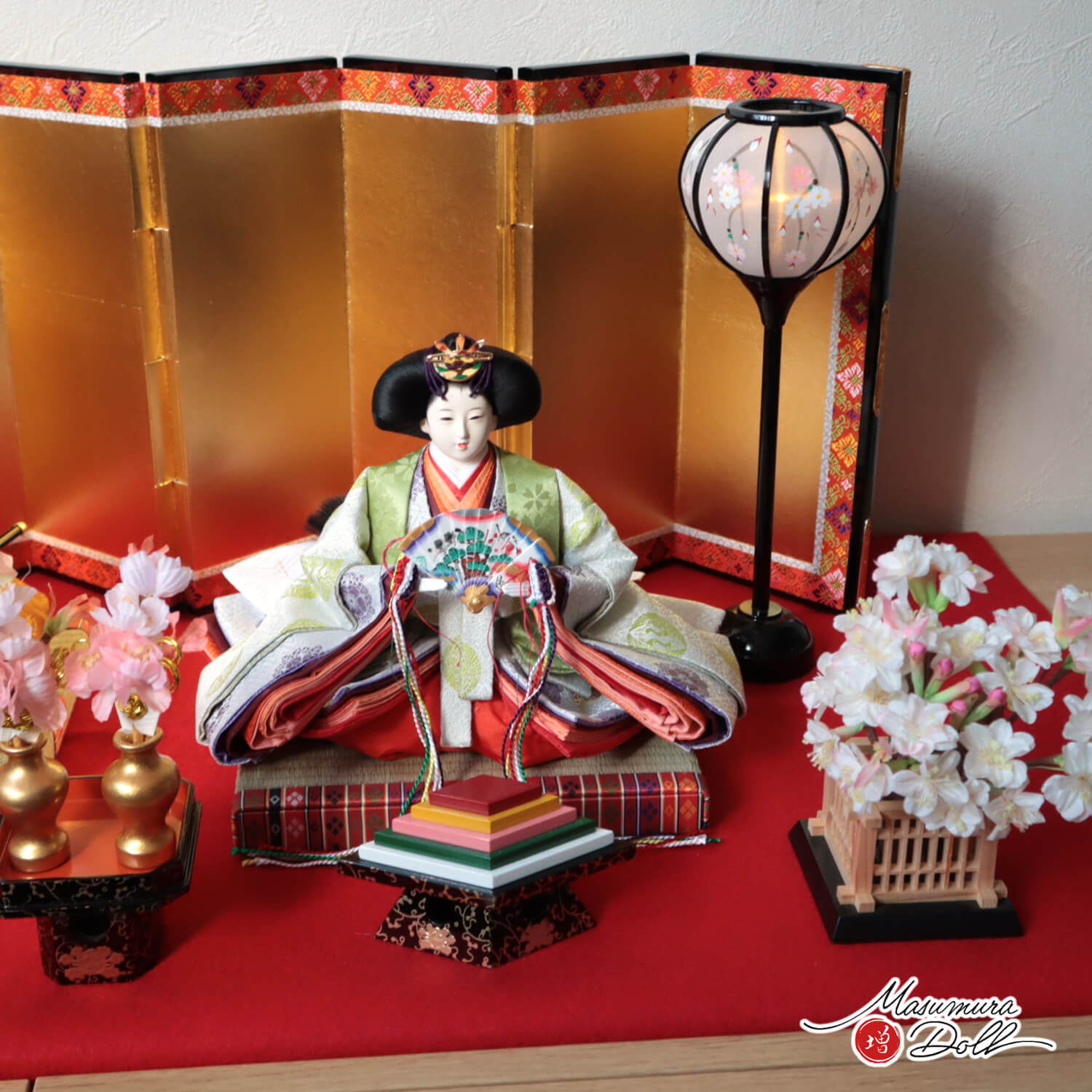 雛人形 コンパクト モダン おしゃれ インテリア ひな人形 おひなさま