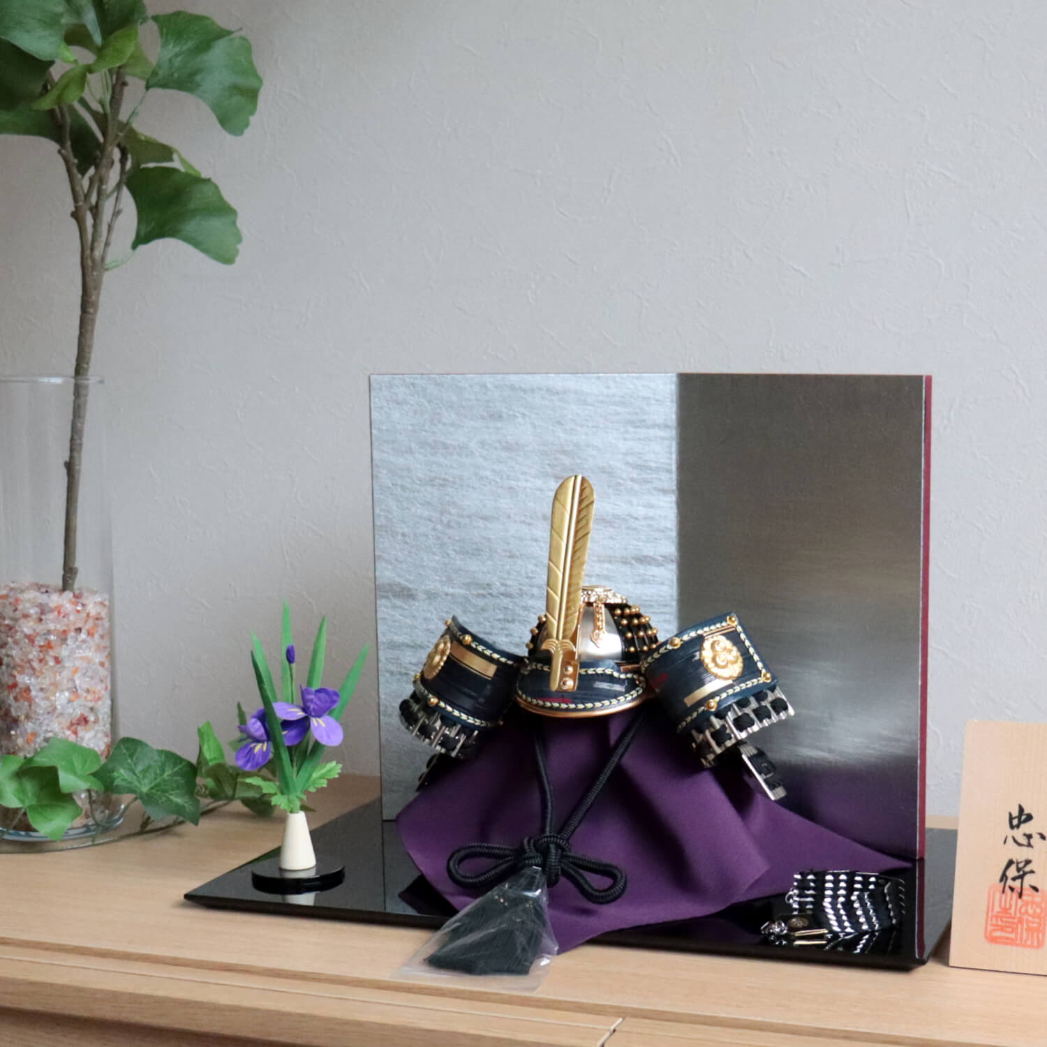 プレゼント ブレスレット付」伝統工芸士 大越忠保作 10号 鷹の