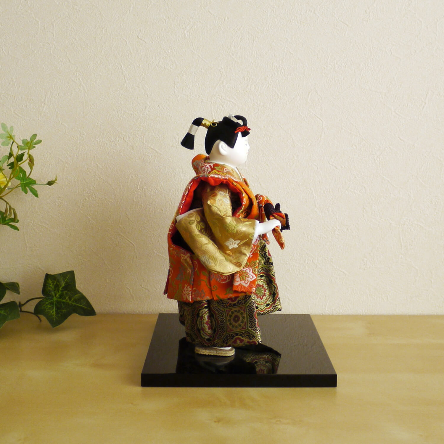 5号 大橋弌峰作 「若殿」 京頭・藤澤瑞馨(ふじさわすいけい)作 増村