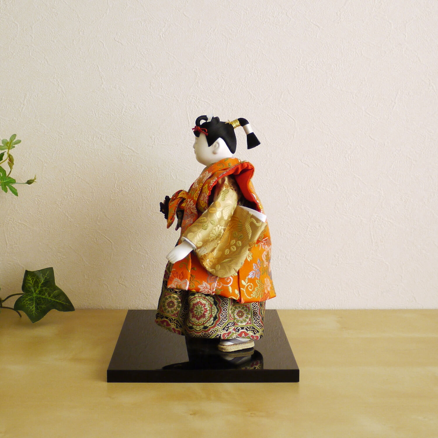 5号 大橋弌峰作 「若殿」 京頭・藤澤瑞馨(ふじさわすいけい)作 増村