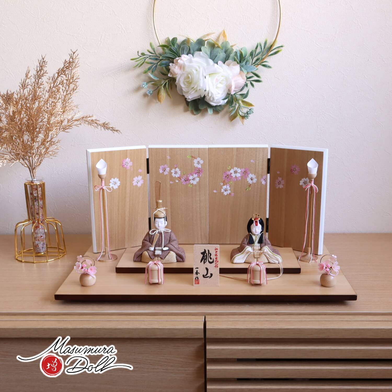 雛人形　桜の花装飾 木製台 61gX4fBlW+L._UF894,1000_QL80_.jpg